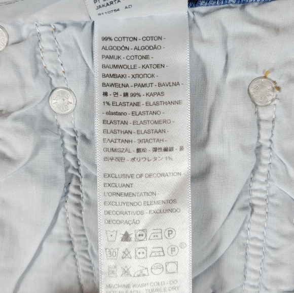 Levi’s Premium Denim Ribcage Straight Ankle Jeans Size 28 - Picture 6 of 10